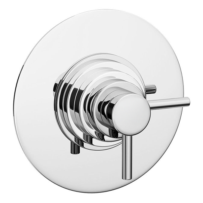 Orion Dual Thermostatic Exposed Shower Valve - Chrome