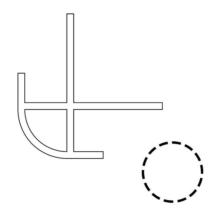 Orion External Corner - White PVC  Feature Large Image