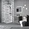 Nova Square 900 x 900mm Frameless Corner Entry Shower Enclosure  Feature Large Image