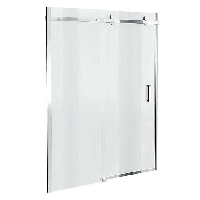 Orion Frameless Sliding Shower Door - 1600mm Wide Large Image