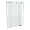 Orion Frameless Sliding Shower Door - 1600mm Wide Large Image