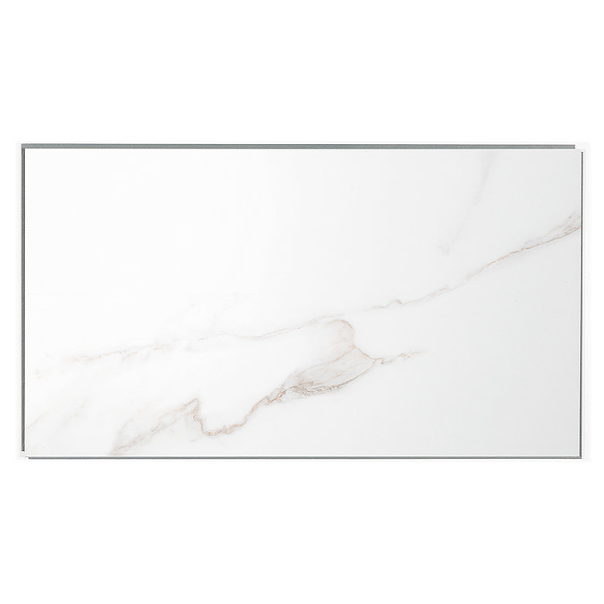 Orion Gloss Trapani Waterproof Wall Tile Shower Panels - 375 x 650mm
