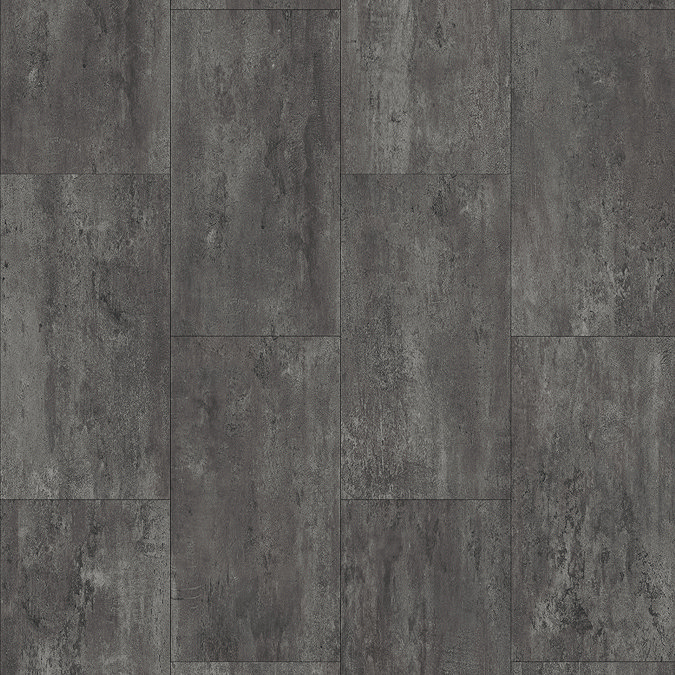 Orion Graphite Grey Luxury Click Vinyl 610 x 305 Waterproof Floor Tiles (Pack of 14)