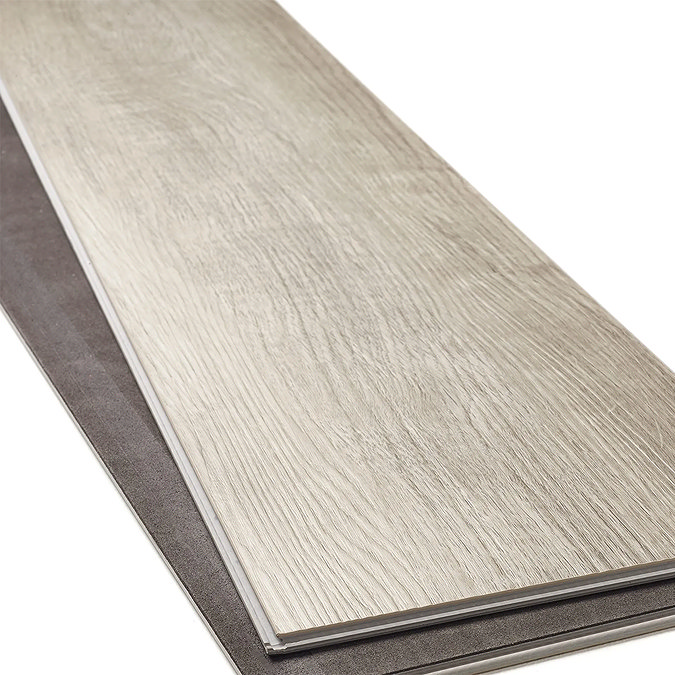 Orion Light Grey Oak SPC Luxury Click Vinyl 1220 x 182 Waterproof Plank Flooring (Pack of 10)