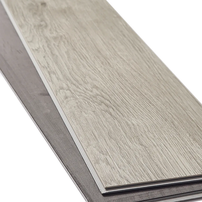 Orion Light Grey Oak SPC Luxury Click Vinyl 610 x 126 Waterproof Herringbone Flooring (Pack of 20)