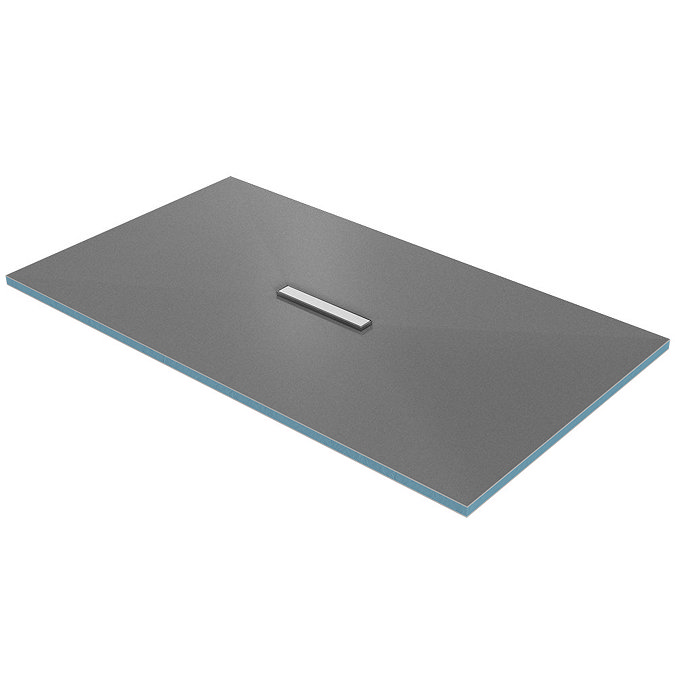 Orion Linear Wetroom Rectangular Shower Tray Former (300mm Centre Waste - 1600 x 900 x 30mm) Large I