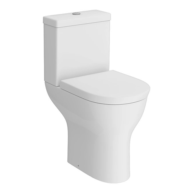 Orion Modern Comfort Height Rimless Toilet + Soft Close Seat Large Image