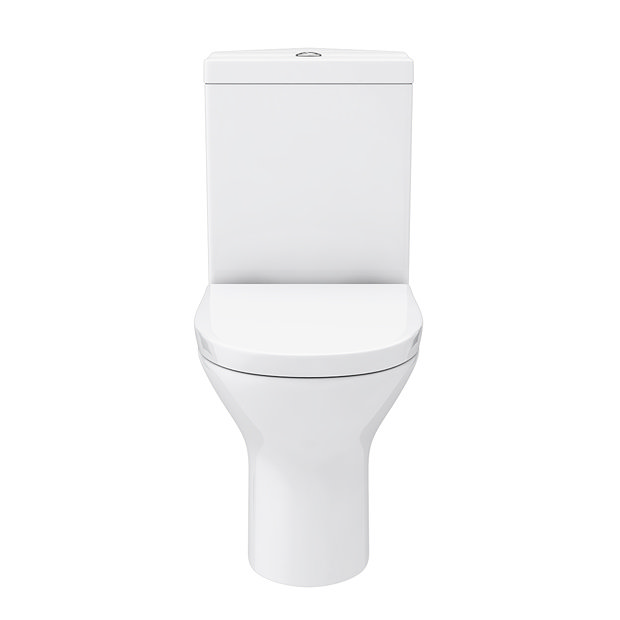 Orion Modern Corner Toilet + Soft Close Seat  Feature Large Image