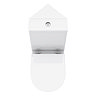 Orion Modern Corner Toilet + Soft Close Seat  In Bathroom Large Image