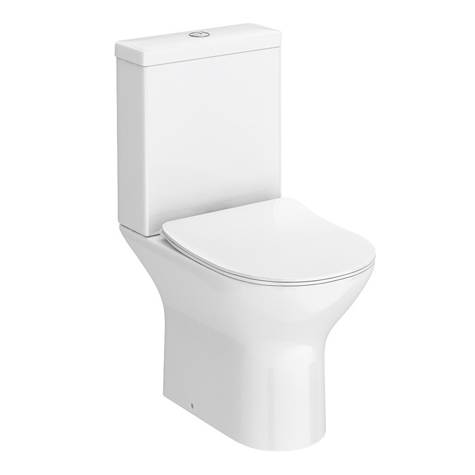 Orion Modern Short Projection Toilet + Slim Soft Close Seat