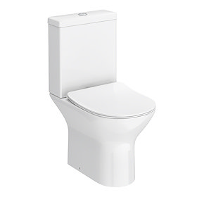 Orion Modern Short Projection Toilet + Slim Soft Close Seat