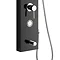 Orion Multi-Function Shower Tower Panel - Black Standard Large Image