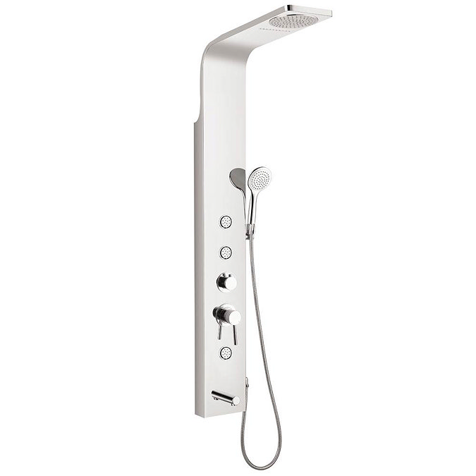 Orion Multi-Function Shower Tower Panel - Silver Large Image