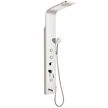 Orion Multi-Function Shower Tower Panel - Silver Feature Large Image