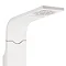 Orion Multi-Function Shower Tower Panel - White Profile Large Image