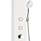 Orion Multi-Function Shower Tower Panel - White Feature Large Image