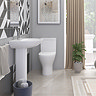 Orion Rimless Short Projection BTW Toilet + Soft Close Seat