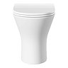 Orion Round Compact Back to Wall Toilet with Luxury Slim Soft Close Seat