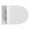 Orion Round Compact Back to Wall Toilet with Luxury Slim Soft Close Seat