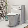 Orion Round Compact Back to Wall Toilet with Luxury Slim Soft Close Seat