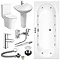 Orion Spa Complete Bathroom Suite Package Large Image