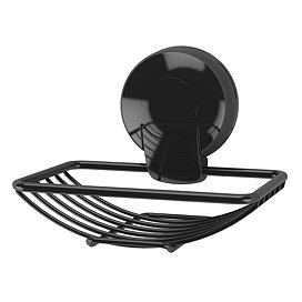Orion SuctionLoc Black Soap Basket Large Image