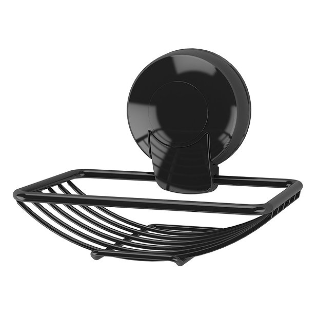 Orion SuctionLoc Black Soap Basket Large Image