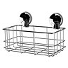 Orion SuctionLoc Chrome Bottle Shower Basket Large Image