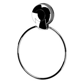 Orion SuctionLoc Chrome Towel Ring Large Image