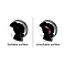 Orion SuctionLoc Chrome Twin Robe Hook Profile Large Image