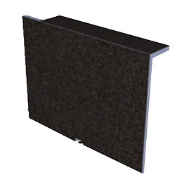 Orion Tileable End Bath Panel with Lip - Left Hand Large Image