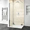 Orion Travertine Marble 2400x1000x10mm PVC Shower Wall Panel  Feature Large Image