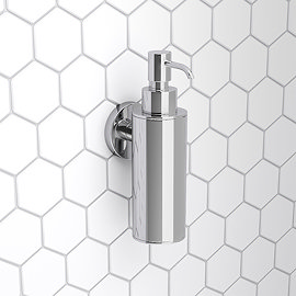 Orion Wall Mounted Soap Dispenser - Chrome Large Image