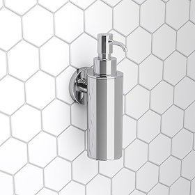 Orion Wall Mounted Soap Dispenser - Chrome Large Image