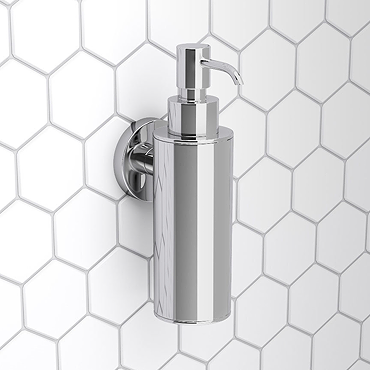 Orion Wall Mounted Soap Dispenser - Chrome Profile Large Image