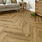 Orion Warm Oak SPC Luxury Click Vinyl 610 x 126 Waterproof Herringbone Flooring (Pack of 20)