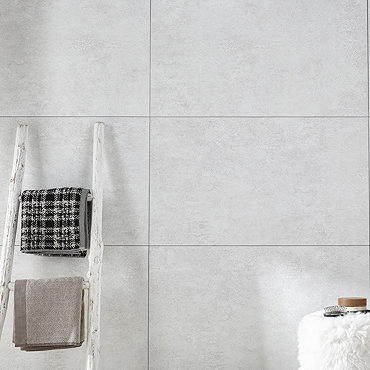 Orion Washington 375 x 650mm Waterproof Wall Tile Shower Panels  Profile Large Image