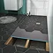 Orion Wetroom Rectangular Shower Tray Former (Offset Waste - 1800 x 900 x 30mm)  Profile Large Image