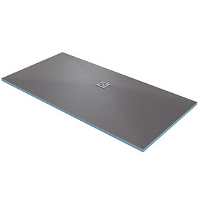 Orion Wetroom Rectangular Shower Tray Former (Offset Waste - 1800 x 900 x 30mm) Large Image