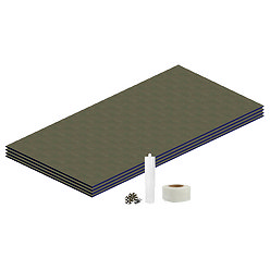Orion Wetroom Tile Backer Board Floor Kit Large Image