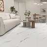 Orion White Marble Luxury Click Vinyl 610 x 305 Waterproof Floor Tiles (Pack of 14)