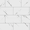 Orion White Marble Luxury Click Vinyl 610 x 305 Waterproof Wall Tiles (Pack of 14)
