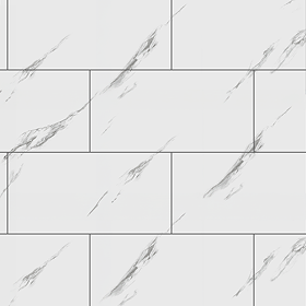 Orion White Marble Luxury Click Vinyl 610 x 305 Waterproof Wall Tiles (Pack of 14)