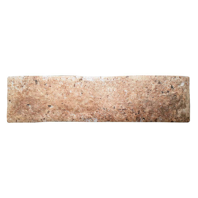 Orlando Ocre Porcelain Wall Tile - 75 x 300mm In Bathroom Large Image