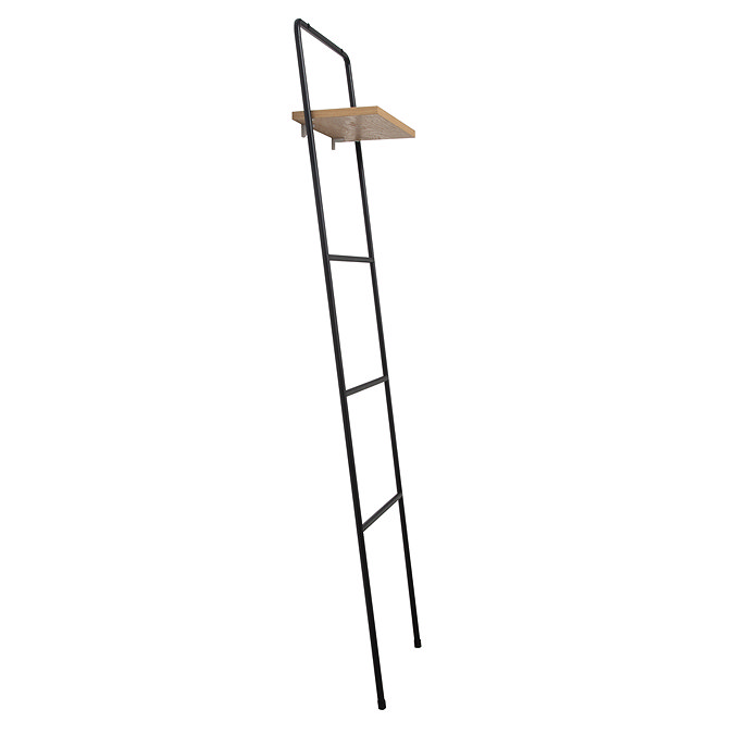 Osaka Ladder Rail with Shelf - Light Oak