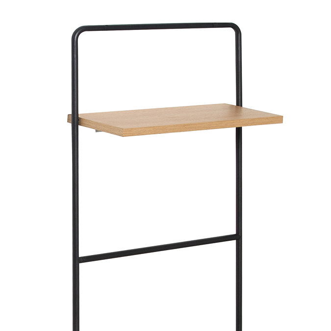 Osaka Ladder Rail with Shelf - Light Oak