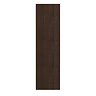 Osaka Slatted Dark Oak 1 Door Wall Hung Tall Storage Unit
