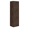 Osaka Slatted Dark Oak 1 Door Wall Hung Tall Storage Unit