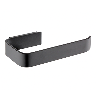 Osaka Toilet Roll Holder - Matt Black