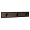 Osaka Wall Hook Hanger Bracket - Dark Oak